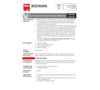 RESTAURA VIERO NHL - CALCE RINZAFFO malta naturale eco compatibile calce 25 kg