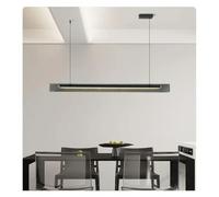 Restaurant Chandelier Nordic High-end Art Modern Minimalist Designer Long Strip Lights Lamp Kitchen Lamp