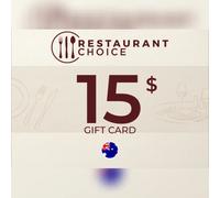 Restaurant Choice Gift Card 15 AUD Key - AUSTRALIA