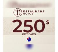 Restaurant Choice Gift Card 250 AUD Key - AUSTRALIA