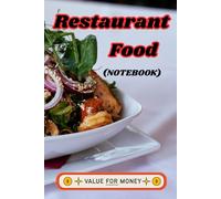 Restaurant Food Notebook: 6X9 120page lined paper, Travel journal, List, Tracker