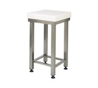 RESTAURANTSTORE Ceppo polietilene macelleria 50x50 spessore 8 RS0608