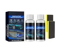 Restauratore Fari Whimsyard, Liquido per La Riparazione dei Fari Auto Whimsyard, Potente Spray Detergente E Restauratore per Auto, Kit Il Restauro dei con Rivestimento Ceramico (2PCS)