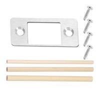 Restauratori Chiusure In Acciaio Inossidabile Piastre Battuta Con Listelli Tasselli In Legno E Viti Strumento Allineamento Porta Professionale Piastra Riparazione Della Porta