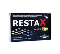 Restax Donna Plus - Alopecia androgenetica femminile postmenopausa - Integratore a base di biotina ed estrogeni naturali - integratore contro la caduta del capello