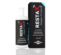 Restax Shampoo AF Uomo contro Forfora e Desquamazione. Purifica il Cuoio Capelluto con Zinco e Acido Salicilico. Fragranza Maschile, Senza Parabeni.
