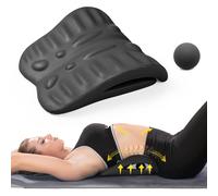RESTCLOUD Barella lombare per alleviare il dolore alla schiena, cuscino per stretching della schiena, cuscino di supporto lombare cronico aiuta con stenosi spinale, ernia del disco e nervo sciatico,