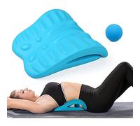 RESTCLOUD Barella lombare per alleviare il dolore alla schiena, cuscino per stretching della schiena, cuscino di supporto lombare cronico aiuta con stenosi spinale, ernia del disco e nervo sciatico,