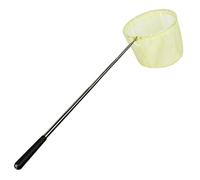 RESTCLOUD - Rete per esche e rete da pesca con manico telescopico che si estende fino a 59 pollici, Anello 13", manico 59", giallo