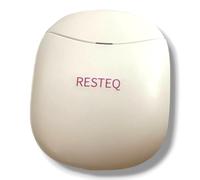 RESTEQ Massaggiatore Facciale Gua Sha con EMS, Luce LED e Calore | 3 Livelli di Intensità | Dispositivo per Massaggio del Viso a Uso Domestico