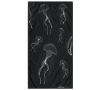RESTILO Telo mare grande 90x180 cm Telo mare 100% cotone spugna velour, morbido