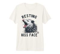 Resting Hiss Face Possum Maglietta Premium
