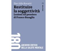 Restituire la soggettività - Rovatti Pier Aldo