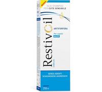 RestivOil Antiforfora Per Capelli Secchi, Olio Shampoo, 250 ml | Azione Antiseborroica, Anti Prurito, Per Cute Sensibile, Formula Delicata, Senza Agenti Schiumogeni