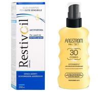 RestivOil Complex Shampoo Antiforfora + Angstrom Protect Latte Solare