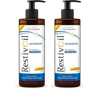 RestivOil Complex Shampoo Olio Antiforfora per Capelli da Normali a Grassi con Azione Antiseborroica e Anti Prurito, 400ml (Confezione da 2)