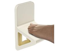 Resto del piede rasatura della doccia | Passaggio di doccia non slip per gambe rasate | Poggiapiedi triangolari del bagno stabile | Piede per docciamontato a parete per pedicure, casa, hotel, s