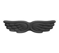 Resto del polso da tastiera, polso da tastiera antim-slip angel-slip adla per l'uso di uffici e giochi, regalo per gli appassionati di computer, pad nero per