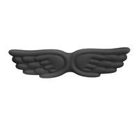 Resto del polso da tastiera, polso da tastiera antim-slip angel-slip per l'uso di uffici e giochi, per gli appassionati di computer, black pad per