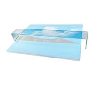 Resto Manuale per Ponte Appoggiato ' - Supporto per Braccio Acrilico Trasparente Regolabile | per Pittori, Studenti, Insegnanti, Cassetti, Design Ergonomico per Sessioni di Pittura