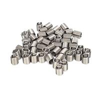 Restokki 50 pcs filo inserisci kit di riparazione della vite per boccola manica m10 x 1.5 versatile protezione a aviazione automobili (2d)