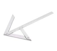 Restokki Angle Gauge Center Dot Marker Scriber Woodworking Ruler Tool for Woodworker Hobbyist