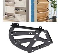 Restokki Armadio per scarpe Flip Frame Hardware a tre strati Cancelle carnage per scarponi scarpe