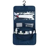Restokki Borsa da toilette sospesa Borsa per cosmetici Custodia da viaggio Blu navy 24x18,5x9,5 cm