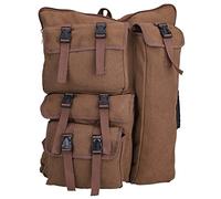 Restokki Canvas Coffee Sketchpad Art Bag 4K Multi Functional Portable Sketch Board Storage Adjustable Buckle Lightweight Outdoor Drawing