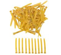 Restokki Chicken Leg Bands Sturdy Adjustable Poultry Tags for Duck Goose Farming (Gialla)