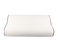 Restokki Cuscino in memory foam Cuscino per dormire ondulato a rimbalzo lento per supporto cervicale per spalle 50x30 cm