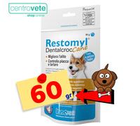 Restomyl DentalCroc ⇢ 60 / 150 Gr per CANI - Migliora l'Alito e combatte Placca