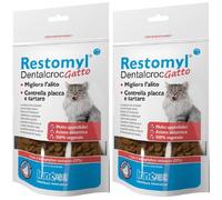 Restomyl Dentalcroc Gatto Busta 60 G 2x60 g