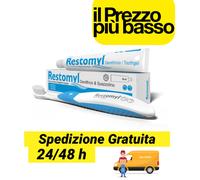 Restomyl Dentifricio, Rimuove placca e protegge le gengive, cani e gatti