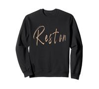Reston Virginia Design Elegante Vintage Felpa