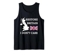 Restore Britain Non Mi Causa Orgoglio Britannico Regno Unito Canotta