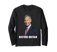 Restore Britain - Rupert Lowe UK Patriot Conservative Maglia a Manica