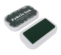 Restore Style Sponge Colored Ink Pad DIY Accessories for Rubber Stamp Paper Cloth Non Safe Durable for DIY Crafting Rubber Stamp Paper Cloth Wood 9.5 x 5.52 cm 44g (BD-263 forest green)