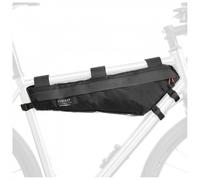 Restrap - Adventure Race Frame Bag Long - Borsa da ciclismo 4,2 l grigio/bianco