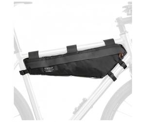 Restrap - Adventure Race Frame Bag Long - Borsa da ciclismo 4,2 l grigio/bianco