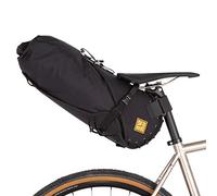 Restrap Big sattelttasche Sattel Fondina con Sacco, Unisex, Big Sattelttasche mit Packsack, Nero, 41 x 21 x 19 cm, 14 Liter