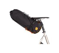 Restrap - Borsa da sella - Saddle Bag Orange 14L + Dry Bag - Nero