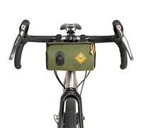 Restrap Canister, Borsa per manubrio, colore: verde oliva, M, Scb
