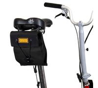 Restrap Ciclismo " City Saddle Bag " per Pieghevole Biciclette - Piccolo
