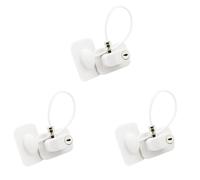 Restricteurs Pour Avec CÃ¢ble de Verrouillage de SÃ©CuritÃ©,Blanc