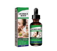Restringimento dei pori Siero per il viso Estratto di radice di liquirizia Olio essenziale Anti acne Rughe Controllo del petrolio Rimozione di punti neri Liquido per la cura del viso (1PCS)