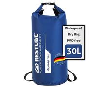 Restube Drybag impermeabile - Qualità premium per la massima protezione | Versatile e spazioso | Ideale per viaggi, escursioni, attività acquatiche | 100% impermeabile e durevole, giallo, (30L) EU,