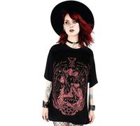 Restyle Lucifero Baphomet Capra Satanico Pentagramma Gotico Punk Strega Pagana T