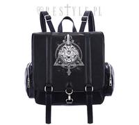 Restyle Occulto Gotico Gatto Teschio Luna Punk Psychobilly Emo Scuola Bag Zaino