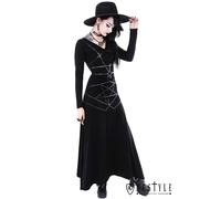 Restyle Pentagramma Strega Wicca Magia Punk Gotico Emo Maxi Gonna Donna